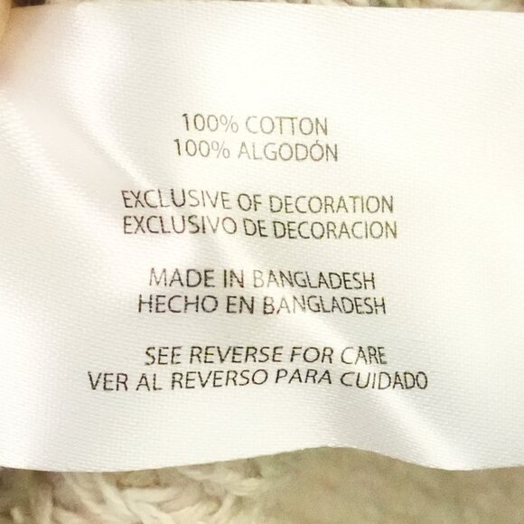 100% Cotton Sweater Cardigan with Buttons Chunky Knit Winter Medium Tan Top - Picture 5 of 5